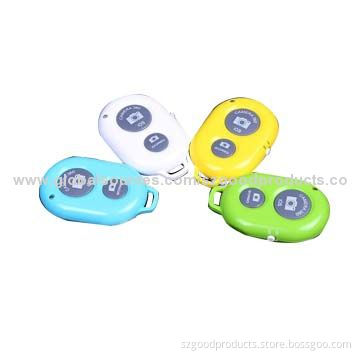 Bluetooth Camera Shutter Remote Controllers for iOS & Android OS with Self Portraits Function